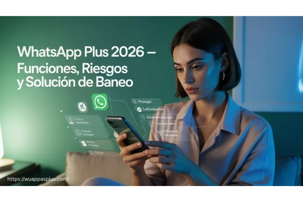 WhatsApp Plus funciones avanzadas riesgos baneos 2026