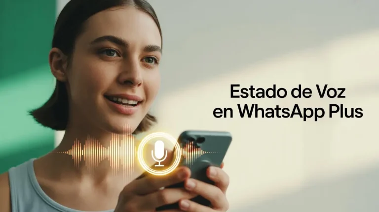 estado de voz WhatsApp Plus