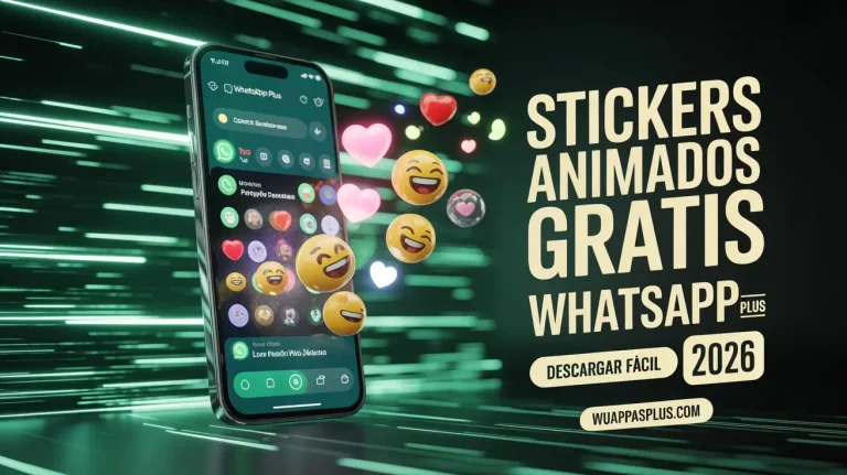 stickers animados gratis WhatsApp Plus