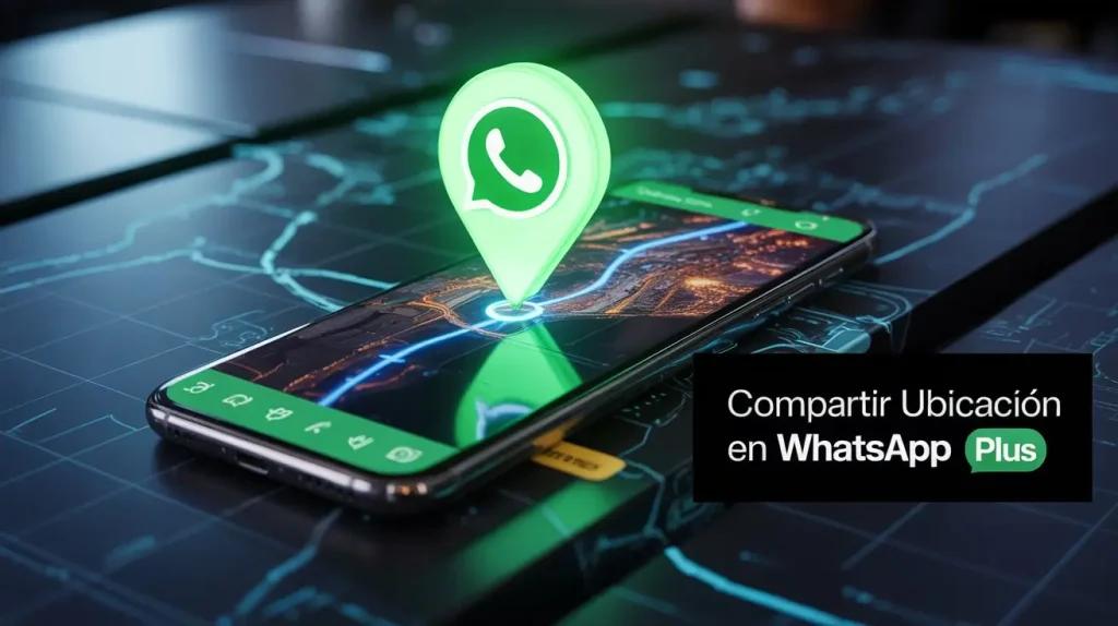 compartir ubicación en WhatsApp Plus
