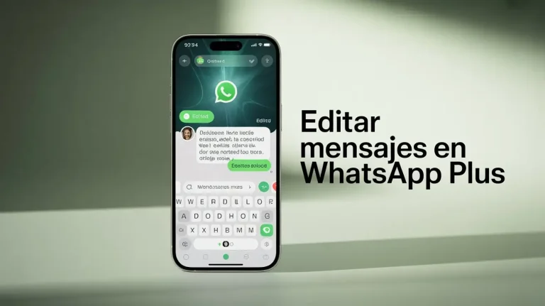 editar mensajes WhatsApp Plus