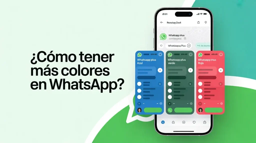 ¿Cómo tener más colores en WhatsApp?
