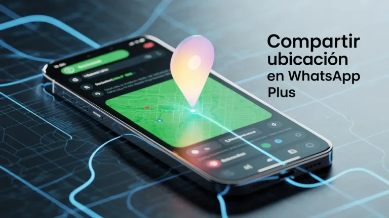 compartir ubicación en WhatsApp Plus