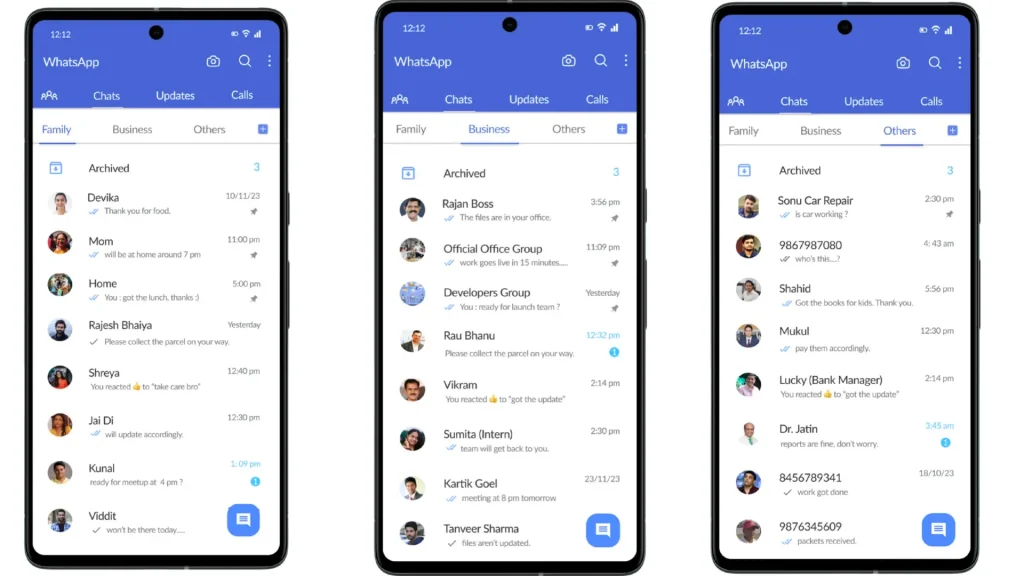 Mayor Límite de Chats Fijados